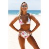 Angelsin Çiçekli Şık Bikini Üstü