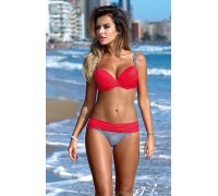 Angelsin Kırmızı Desenli Bikini Alt