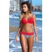 Angelsin Kırmızı Desenli Bikini Alt