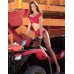 Angelsin Kırmızı Özel Tasarım Bikini Üst