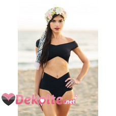 Angelsin Siyah Özel Tasarım Bikini Üst