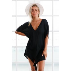 Angelsin Siyah  Şık Pareo