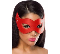 Merry See Kırmızı Deri Maske
