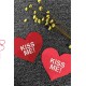 Merry See Kiss Me! Yazılı Gögüs Ucu Kapatıcı