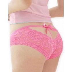 Merry See Pembe Arkadan Açık Fantazi Külot