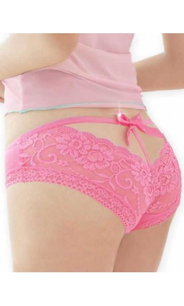 Merry See Pembe Arkadan Açık Fantazi Külot